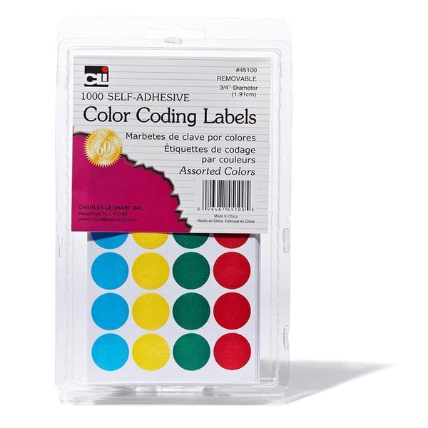 COLOR CODING LABELS ASSORTED-Supplies-JadeMoghul Inc.