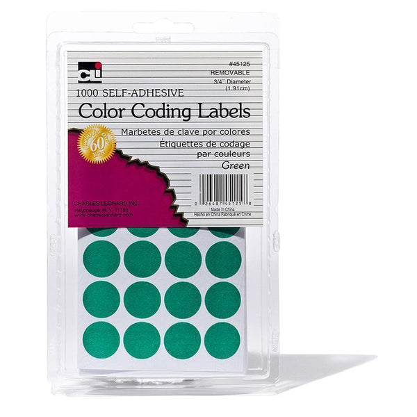 COLOR CODING LABELS GREEN-Supplies-JadeMoghul Inc.