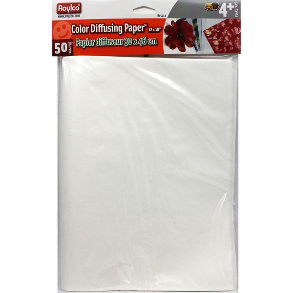 COLOR DIFFUSING PAPER 12 X 18 50SHT-Arts & Crafts-JadeMoghul Inc.