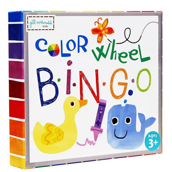 COLOR WHEEL PUZZLE BINGO GAME-Learning Materials-JadeMoghul Inc.