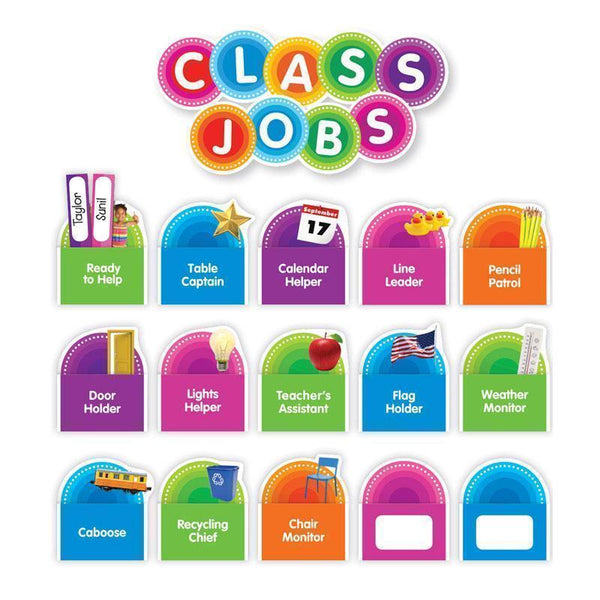 COLOR YOUR CLASSROOM CLASS JOBS BBS-Learning Materials-JadeMoghul Inc.
