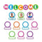 COLOR YOUR CLASSROOM WELCOME BBS-Learning Materials-JadeMoghul Inc.