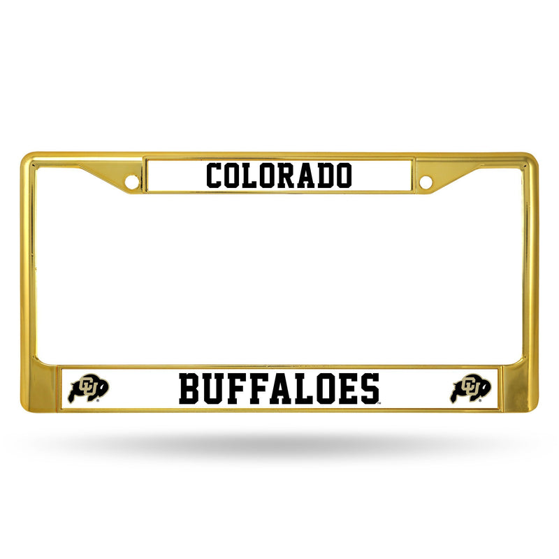 Lexus License Plate Frame Colorado Gold Colored Chrome Frame