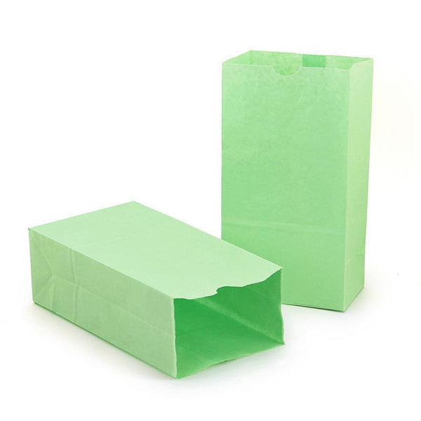 COLORED CRAFT BAGS LIME GREEN-Arts & Crafts-JadeMoghul Inc.