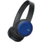Colorful Bluetooth(R) Headphones (Blue)-Headphones & Headsets-JadeMoghul Inc.