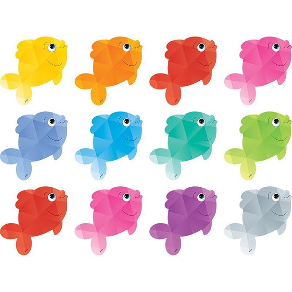 COLORFUL FISH MINI ACCENTS-Learning Materials-JadeMoghul Inc.