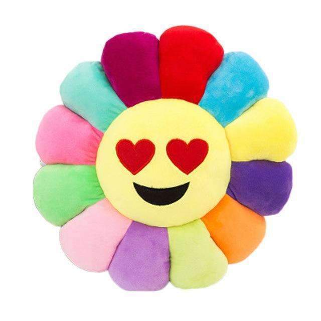 Colorful Flower Super Plush Soft Cushion-H05-JadeMoghul Inc.