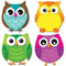 COLORFUL OWLS CUT OUTS-Learning Materials-JadeMoghul Inc.