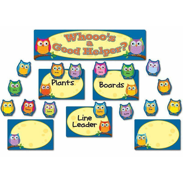 COLORFUL OWLS JOB ASSIGNMENT-Learning Materials-JadeMoghul Inc.