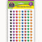 COLORFUL PAW PRINTS MINI STICKERS-Learning Materials-JadeMoghul Inc.