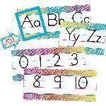 COLORFUL SCRIBBLE ALPHABET LINE BBS-Learning Materials-JadeMoghul Inc.