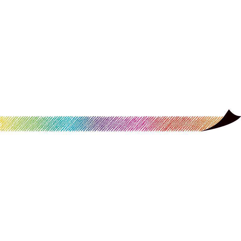 COLORFUL SCRIBBLE MAGNETIC BORDER-Learning Materials-JadeMoghul Inc.
