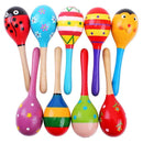 Colorful Wooden Musical Rattle Shaker--JadeMoghul Inc.