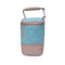 COLORLAND Fashion Baby Handbag Bottle Bag Thermo Bottles Mummy Handbag Baby Bag Insulation Bags Breast Milk Thermal Food Warmer-Light blue flowers-JadeMoghul Inc.