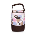 COLORLAND Fashion Baby Handbag Bottle Bag Thermo Bottles Mummy Handbag Baby Bag Insulation Bags Breast Milk Thermal Food Warmer-Naughty monkey brown-JadeMoghul Inc.