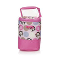 COLORLAND Fashion Baby Handbag Bottle Bag Thermo Bottles Mummy Handbag Baby Bag Insulation Bags Breast Milk Thermal Food Warmer-Naughty monkey pink-JadeMoghul Inc.