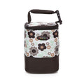 COLORLAND Fashion Baby Handbag Bottle Bag Thermo Bottles Mummy Handbag Baby Bag Insulation Bags Breast Milk Thermal Food Warmer-Plum green-JadeMoghul Inc.