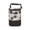 COLORLAND Fashion Baby Handbag Bottle Bag Thermo Bottles Mummy Handbag Baby Bag Insulation Bags Breast Milk Thermal Food Warmer-Plum green-JadeMoghul Inc.
