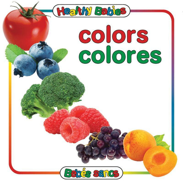 COLORS BOARD BOOK BILINGUAL SPANISH-Learning Materials-JadeMoghul Inc.