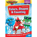COLORS SHAPES & COUNTING DVD-Childrens Books & Music-JadeMoghul Inc.