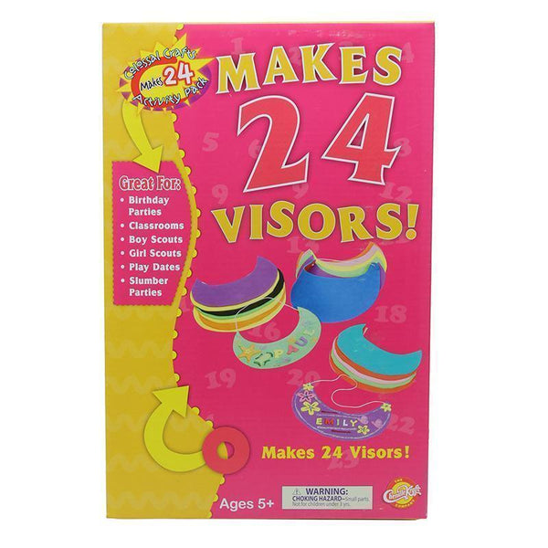 COLOSSAL CRAFT PACKS VISORS-Arts & Crafts-JadeMoghul Inc.