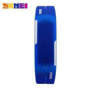 Coloured Rubber Digital Water-resisted Watch-Blue-JadeMoghul Inc.