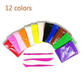 Colourful Plasticine-12 colors-JadeMoghul Inc.