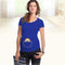 Comfortable Peek a Boo Maternity Shirt Top-Dark Blue-L-JadeMoghul Inc.