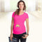 Comfortable Peek a Boo Maternity Shirt Top-Rose-L-JadeMoghul Inc.