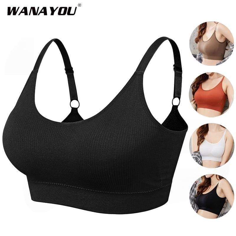 Comfortable Seamless Sports Bra Women Fitness Top Yoga Bra For Cup A-D Running Yoga Gym Crop Top Women Push Up Sport Bra Top JadeMoghul Inc. 