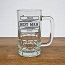 Birthday Present Ideas Comic Best Man Tankard