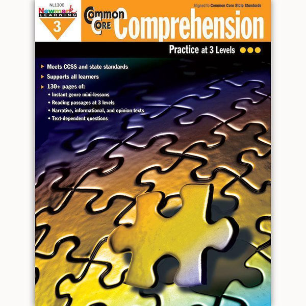 COMMON CORE COMPREHENSION GR 3-Learning Materials-JadeMoghul Inc.