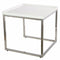 Compactly Striking Nesting Table-Console Tables-White-MDF METAL-JadeMoghul Inc.