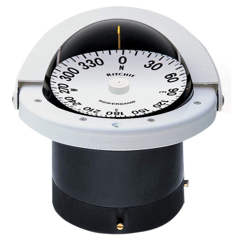 Compasses Ritchie FN-201W Navigator Compass - Flush Mount - White [FNW-201] Ritchie