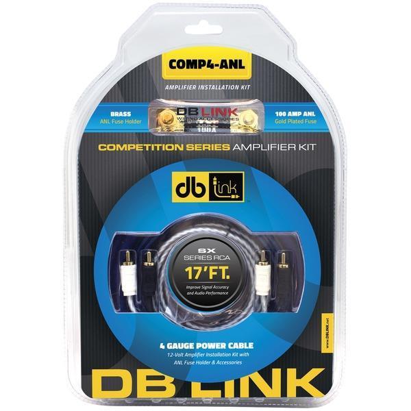 Competition Series Amp Installation Kit (4 Gauge, ANL)-Installation & Hook-Up Accessories-JadeMoghul Inc.