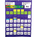 COMPLETE CALENDAR & WEATHER POCKET-Learning Materials-JadeMoghul Inc.