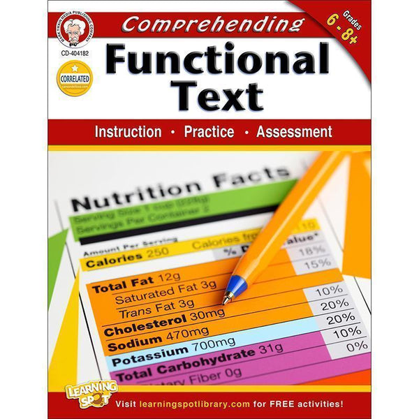 COMPREHENDING FUNCTIONAL TEXT-Learning Materials-JadeMoghul Inc.