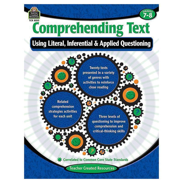 COMPREHENDING TEXT GR 7-8-Learning Materials-JadeMoghul Inc.