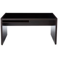 Computer Desk with keyboard Drawer, Cappuccino-Desks and Hutches-Cappuccino-Wood-JadeMoghul Inc.