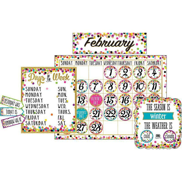 CONFETTI CALENDAR BBS-Learning Materials-JadeMoghul Inc.