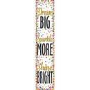 CONFETTI DREAM BIG BANNER-Learning Materials-JadeMoghul Inc.