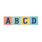 CONFETTI SPLASH DECO LETTERS BLOCKS-Learning Materials-JadeMoghul Inc.