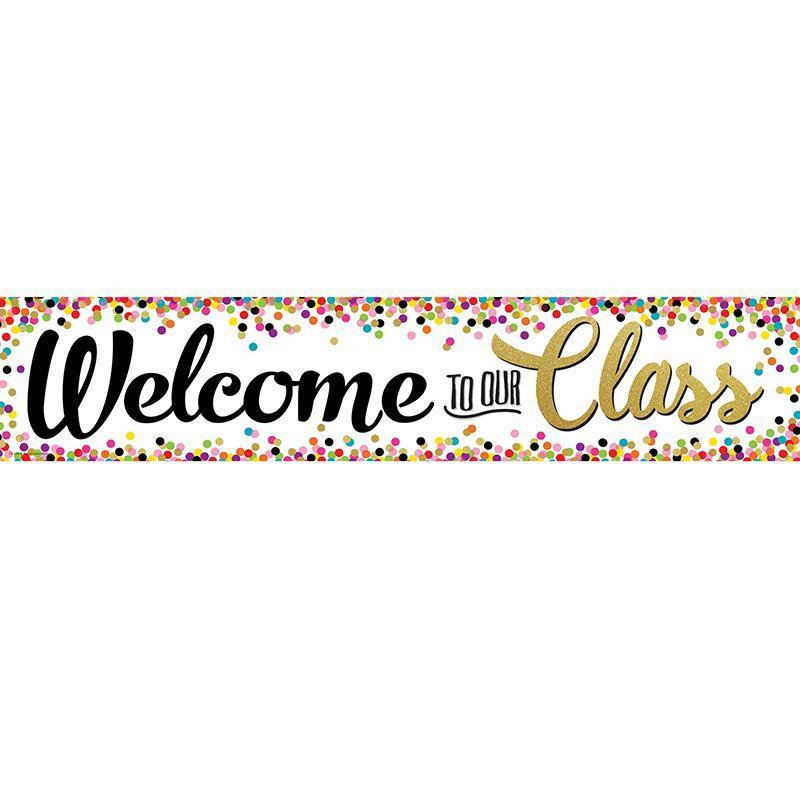 CONFETTI WELCOME BANNER-Learning Materials-JadeMoghul Inc.