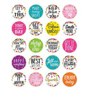 CONFETTI WORDS TO INSPIRE STICKERS-Learning Materials-JadeMoghul Inc.