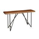 Console Tables Sofa/Console Table In Acacia Wood Brown Benzara