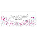 Contemporary Hearts Large Cling Indigo Blue (Pack of 1)-Wedding Signs-Pastel Pink-JadeMoghul Inc.