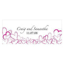 Contemporary Hearts Small Cling Indigo Blue (Pack of 1)-Wedding Signs-Lavender-JadeMoghul Inc.