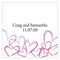 Contemporary Hearts Square Tag Indigo Blue (Pack of 1)-Wedding Favor Stationery-Harvest Gold-JadeMoghul Inc.