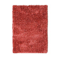 Contemporary Style Area Rug For In Polyester With cotton Backing, Red-Rugs-Red-Cotton & Polyester-JadeMoghul Inc.