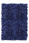 Contemporary Style Area Rug In Polyester With cotton Backing, Blue-Rugs-Blue-Cotton & Polyester-JadeMoghul Inc.